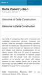 Mobile Screenshot of deltaconstructionaz.com
